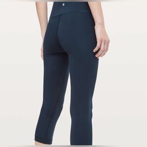 Lululemon Wunder Under Crop (Hi-Rise)  21"